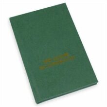 Hardcover Score Book - Green